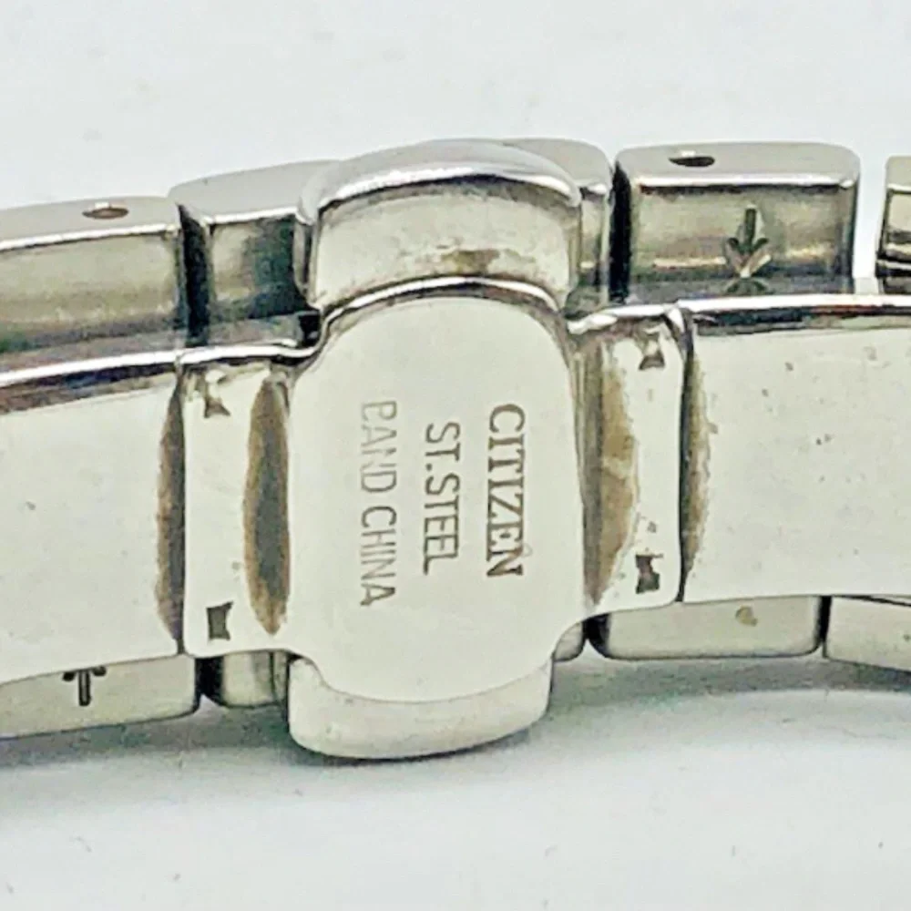 Citizen Eco-Drive Ladies Watch Two-Tone Diamond Accent MOP Dial